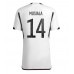Duitsland Jamal Musiala #14 Voetbalkleding Thuisshirt WK 2022 Korte Mouwen